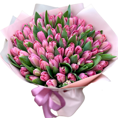 Bouquet of tulips "My tenderness"