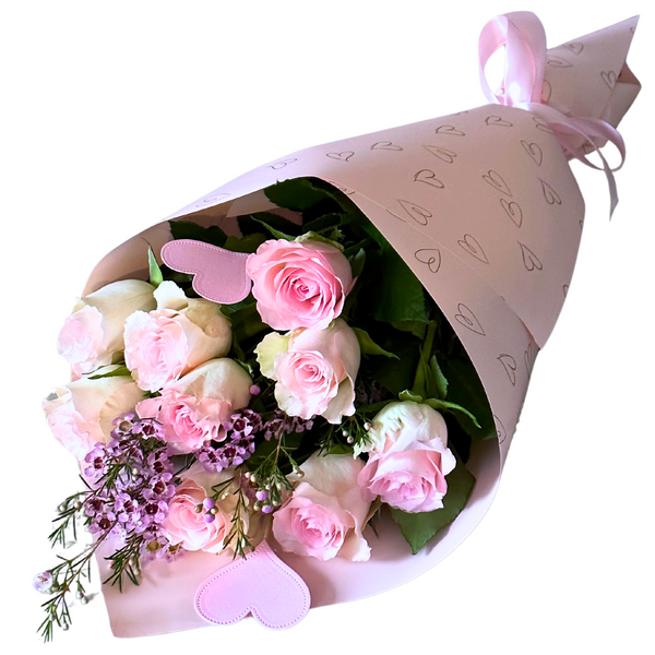 Pink roses for your beloved