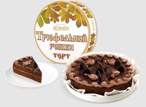 Торт Roshen &laquo;Трюфельный&raquo;, 520 г