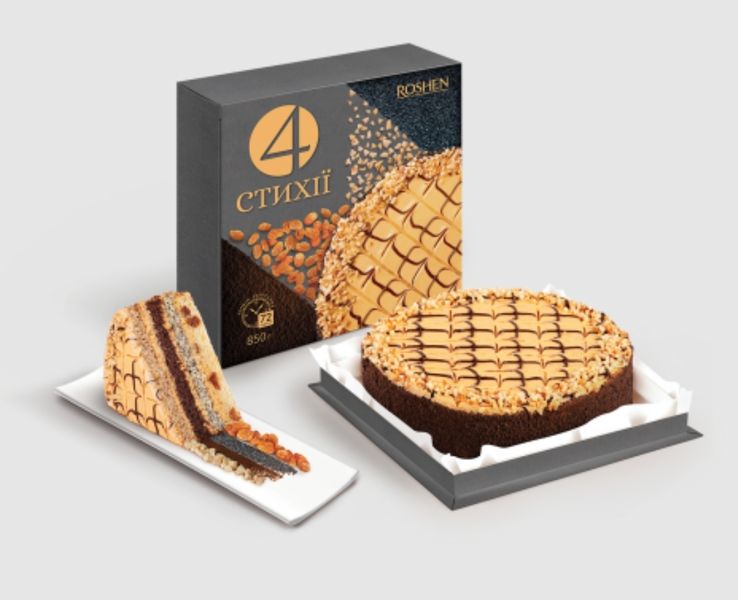 Cake of 4 elements, 850 g
