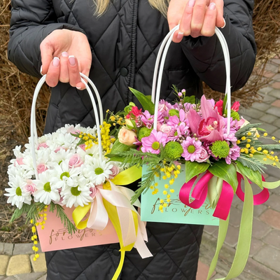 A spring compliment from a florist